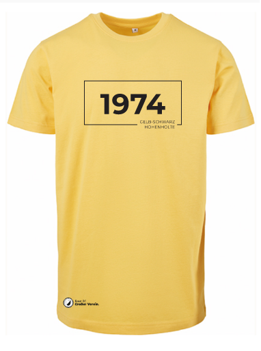 T-Shirt SPORTVEREIN GELB-SCHWARZ HOHENHOLTE E.V. Lifestyle 1974